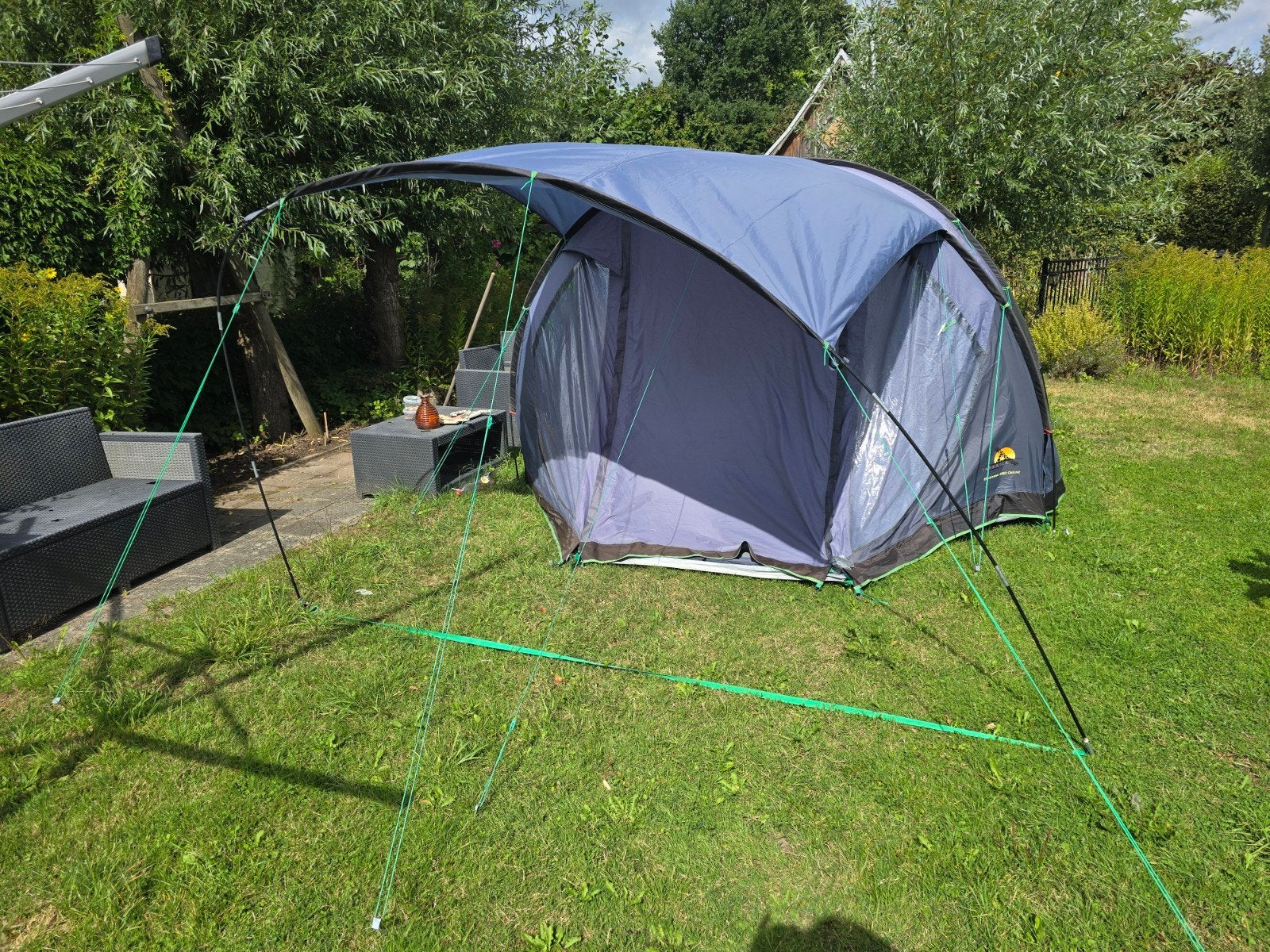 Safarica Blackhawk 280 Deluxe tunneltent, Caravans en Kamperen, Tenten, Ophalen, Gebruikt