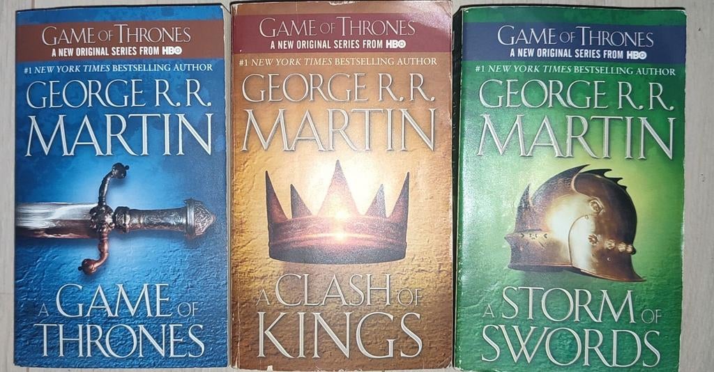 Game of Thrones boekenreeks - Deel 1, 2 en 3, Boeken, Fantasy, Ophalen of Verzenden