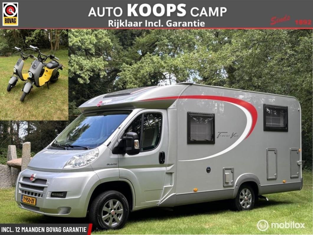 Bürstner Travel Van T 620 Fiat 2.3 130pk Euro 5 | Enkele-be, Caravans en Kamperen, Campers, 6 tot 7 meter, Bedrijf, Tot en met 3