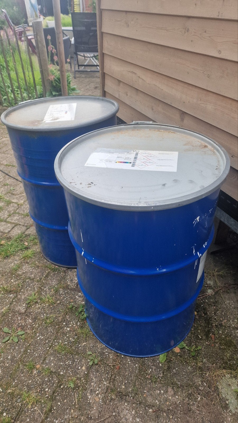 200 liter vaten - Ideaal voor opslag of decoratie, Ophalen