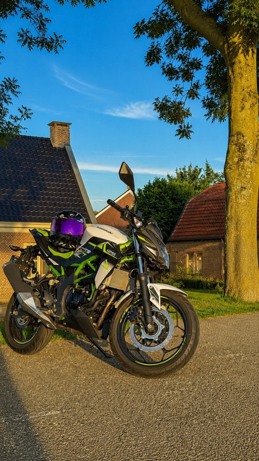 Z125 Kawasaki motor, Particulier, Naked bike