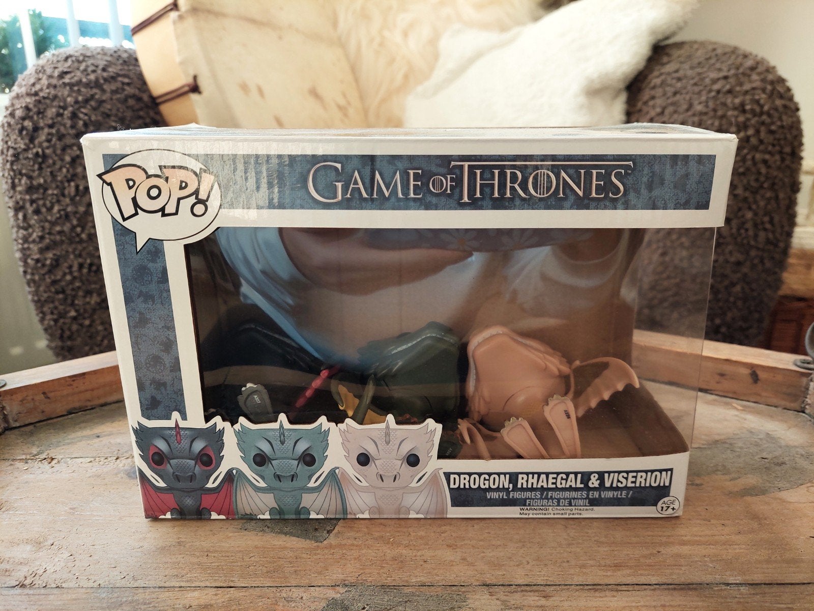 Funko Pop Game of Thrones Draken, Ophalen of Verzenden, Gebruikt