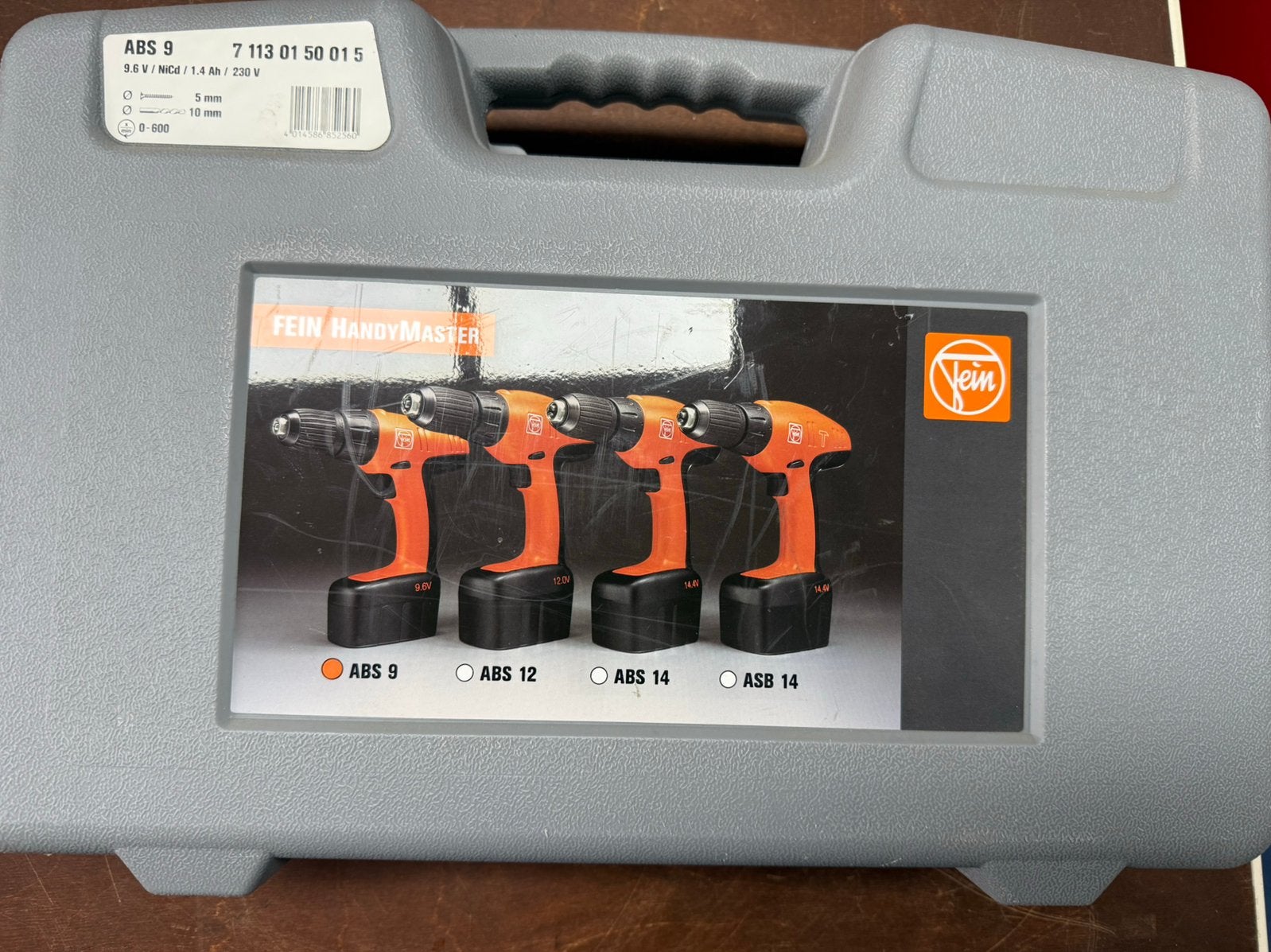 Fein Handymaster ABS 9. met lader en extra accu in koffer., Ophalen of Verzenden, Zo goed als nieuw