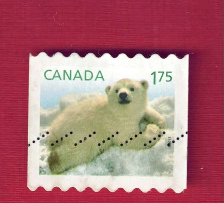 Canada - 2681 - Fauna - IJsbeer - 1€.75 - (jr.'11) - gebr, Ophalen of Verzenden, Gestempeld, Noord-Amerika