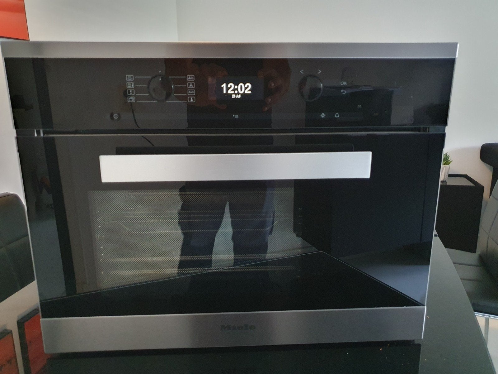 Miele DGC 6400 PureLine combi-stoomoven 

Mooie M, Minder dan 45 cm, Hete lucht, Ophalen of Verzenden, Inbouw