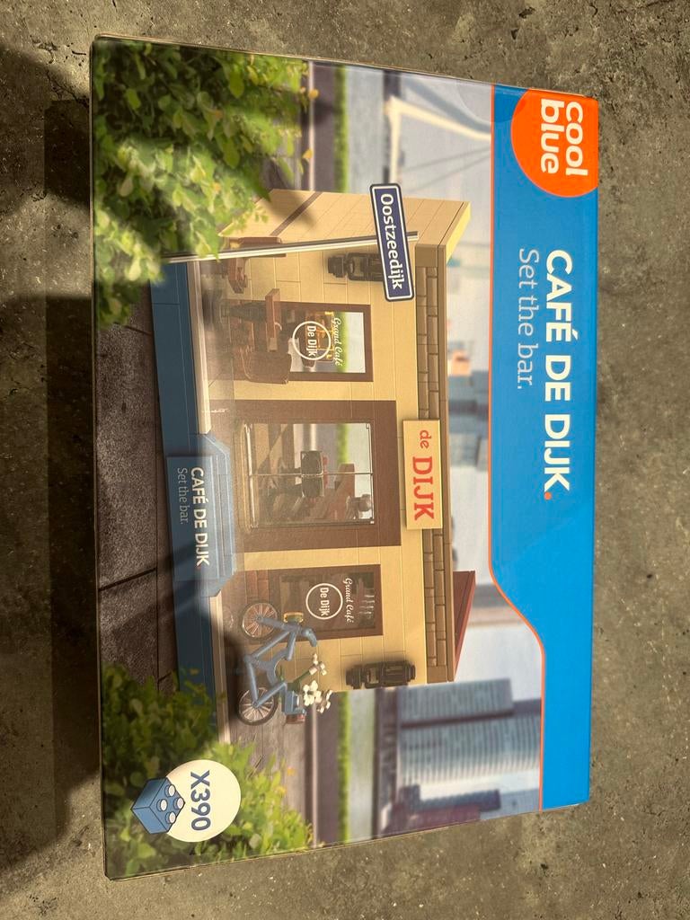 Coolblue Café de Dijk Lego set, Ophalen of Verzenden, Nieuw, Complete set, Lego