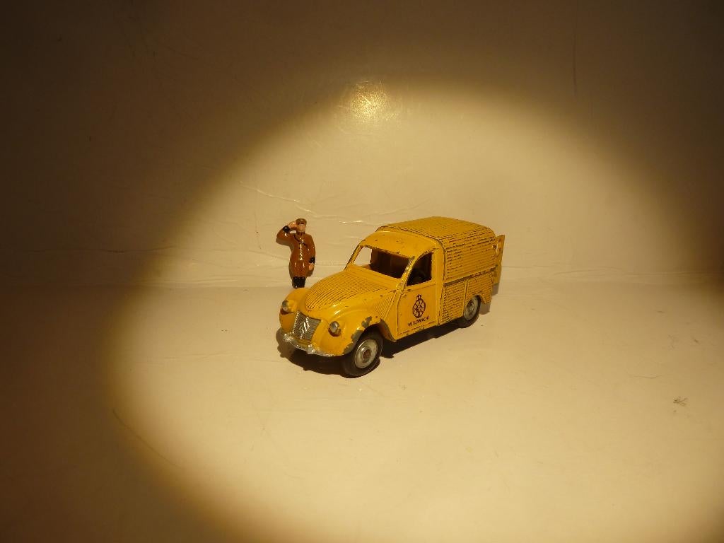 FRANSE DINKY TOYS: """"WEGENWACHT"""" CITROËN 2CV, Ophalen of Verzenden, Gebruikt, Auto, Dinky Toys