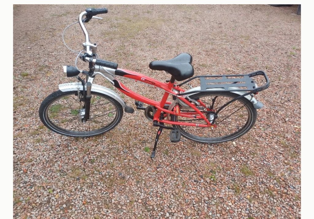 24 inch fiets, Ophalen, Terugtraprem, Versnellingen, Gazelle