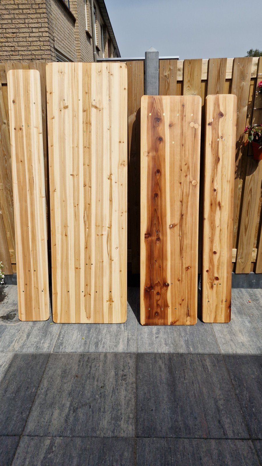 biertafels te huur, Ophalen, Hout, Minder dan 3 meter
