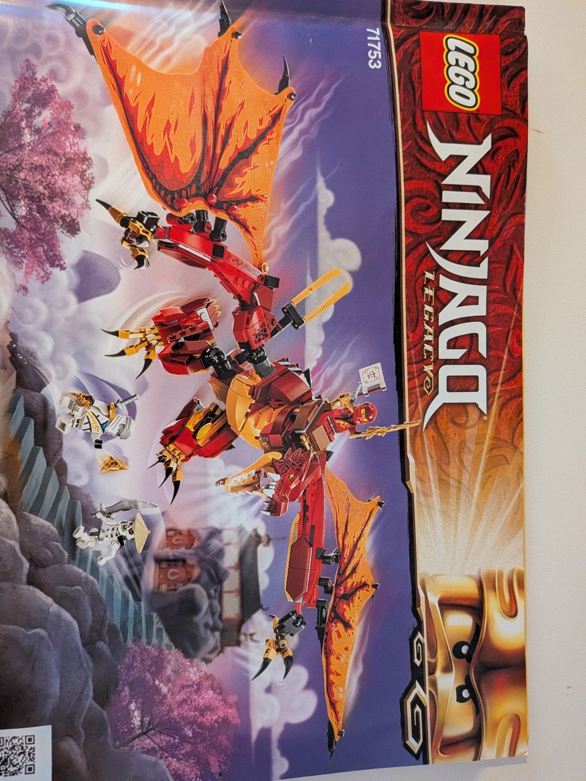 LEGO Ninjago Legacy Vuurschaal Draak 71753 met minifiguren, Ophalen of Verzenden, Zo goed als nieuw, Overige merken