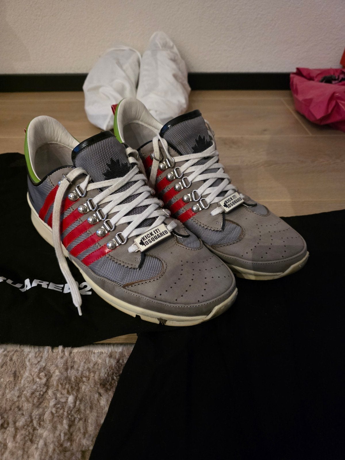 Dsquared2  schoenen maat 45 zeer goede staat  dsquared 100%, Overige kleuren, Ophalen of Verzenden, DSQUARED2, Sneakers of Gympen