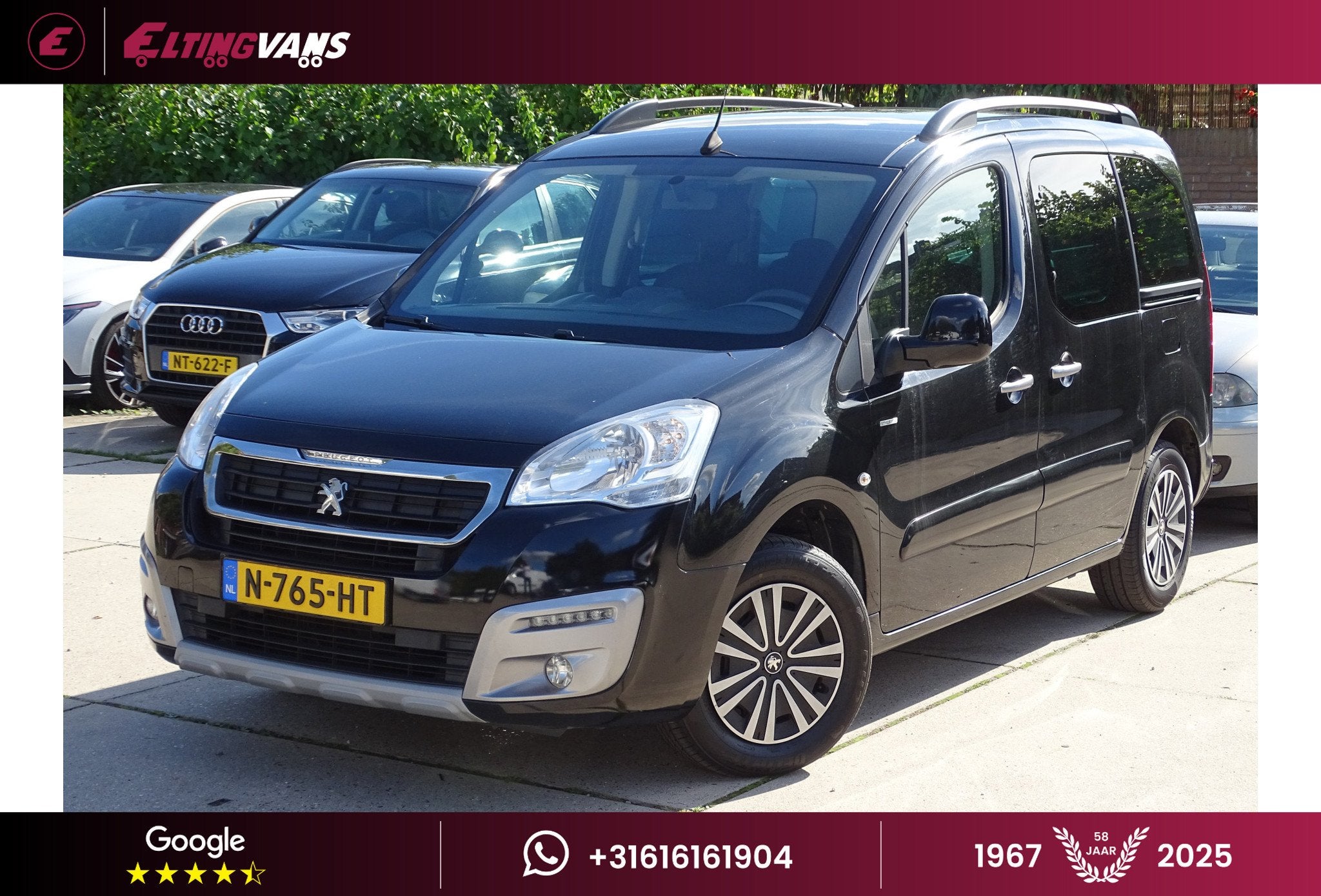 Peugeot Partner Tepee 1.2 PureTech Active Bezine (bj 2017), Voorwielaandrijving, Stof, Gebruikt, 1199 cc