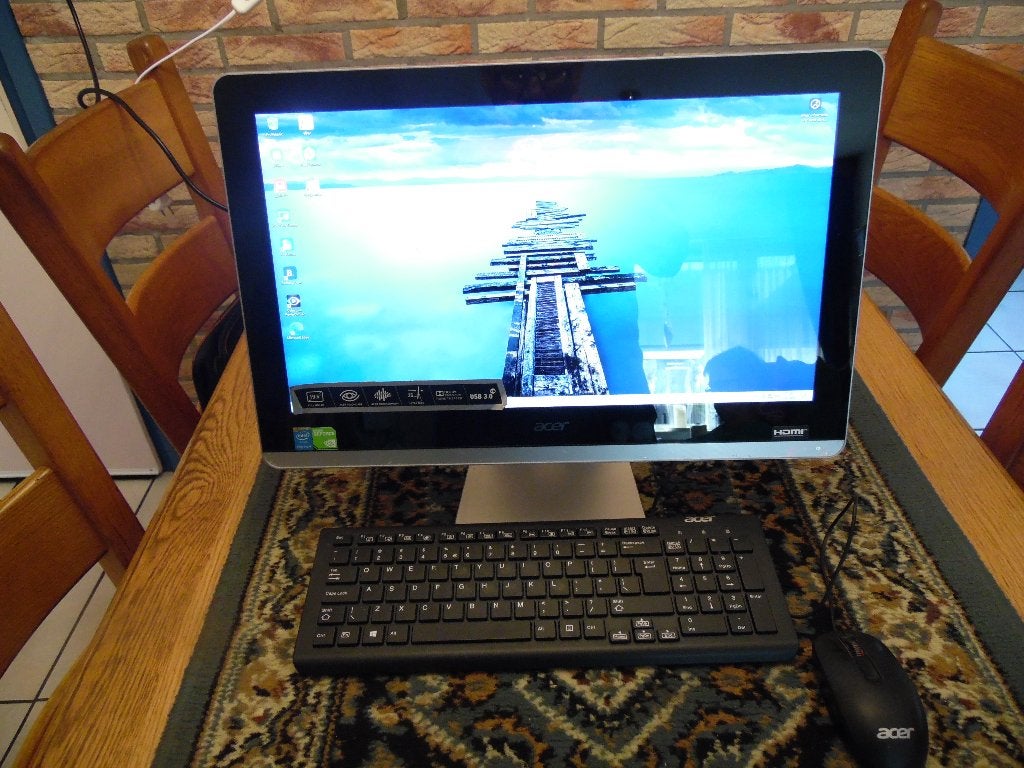 Acer all in one computerset type Z 700C, Ophalen, HDD, 8 GB, 512 GB