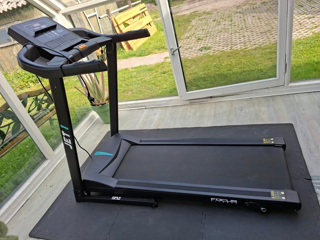 Hardloopband Focus Fitness Jet1 i-plus + dempende vloer, Ophalen, Zo goed als nieuw, Overige typen