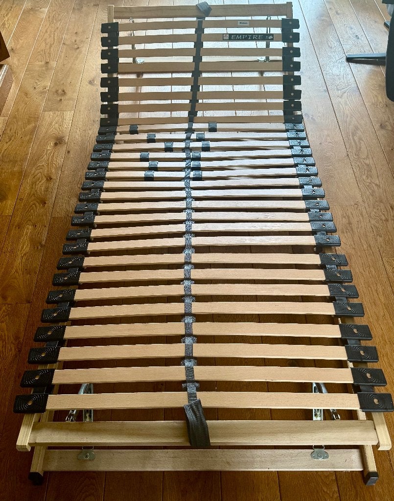 Lattenbodem, verstelbaar, 90 x 200 cm, Ophalen, Gebruikt, 90 cm, Eenpersoons