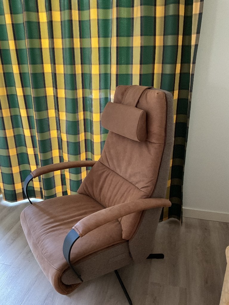 Relax/stapop stoel ,  Prominent, Bruin, Ophalen of Verzenden, Zo goed als nieuw, Eén