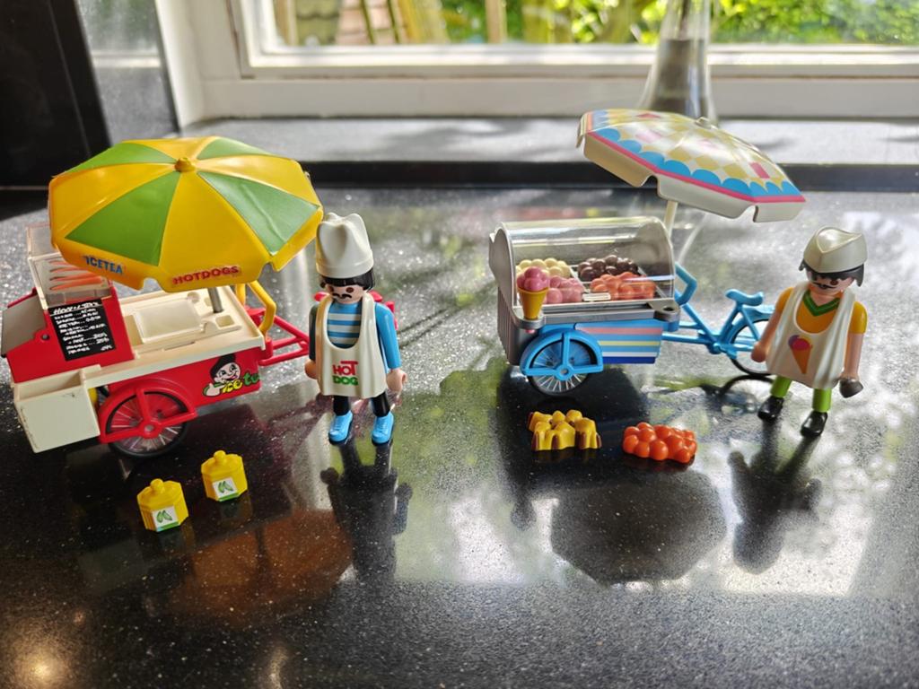 Playmobil Hotdog-en IJscokraam, Kinderen en Baby's, Speelgoed | Playmobil, Ophalen
