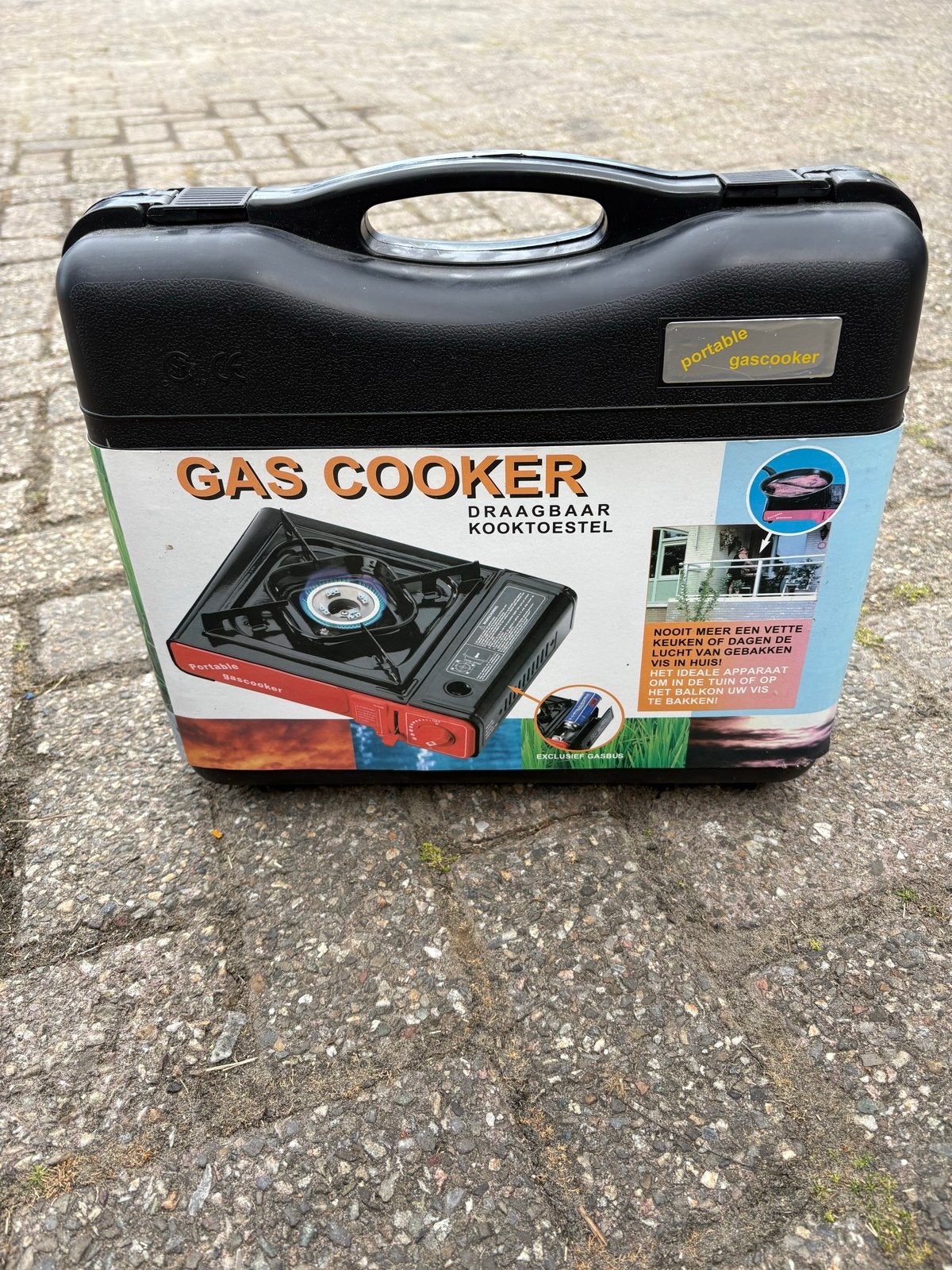 Draagbaar gas kooktoestel - Ideaal voor camping, Ophalen of Verzenden, Nieuw