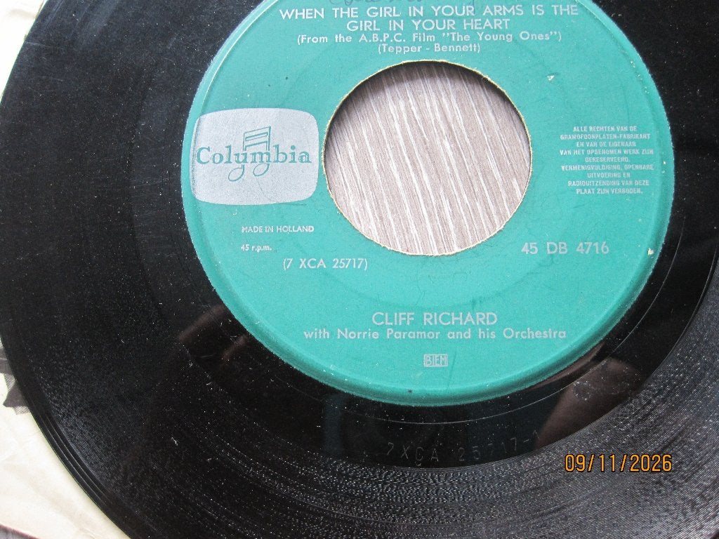 Cliff Richard   - Got a funny feeling, Gebruikt, Originele persing, 7 inch, Ophalen of Verzenden