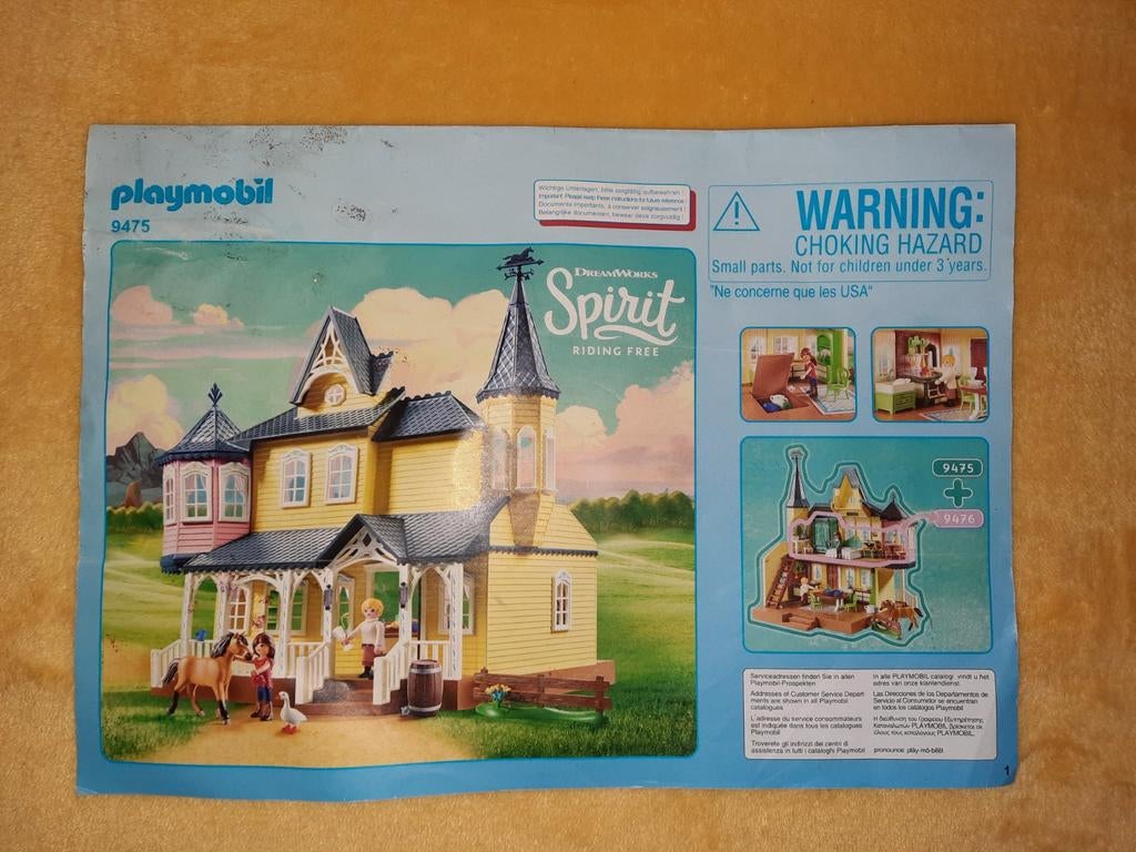 Spirit Huis van Lucky 9475, Kinderen en Baby's, Speelgoed | Playmobil, Ophalen, Zo goed als nieuw, Complete set