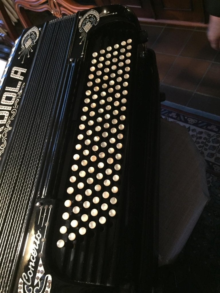 Accordeon Accordiola, Muziek en Instrumenten, Ophalen, Knopaccordeon, 120-bas, Accordiola