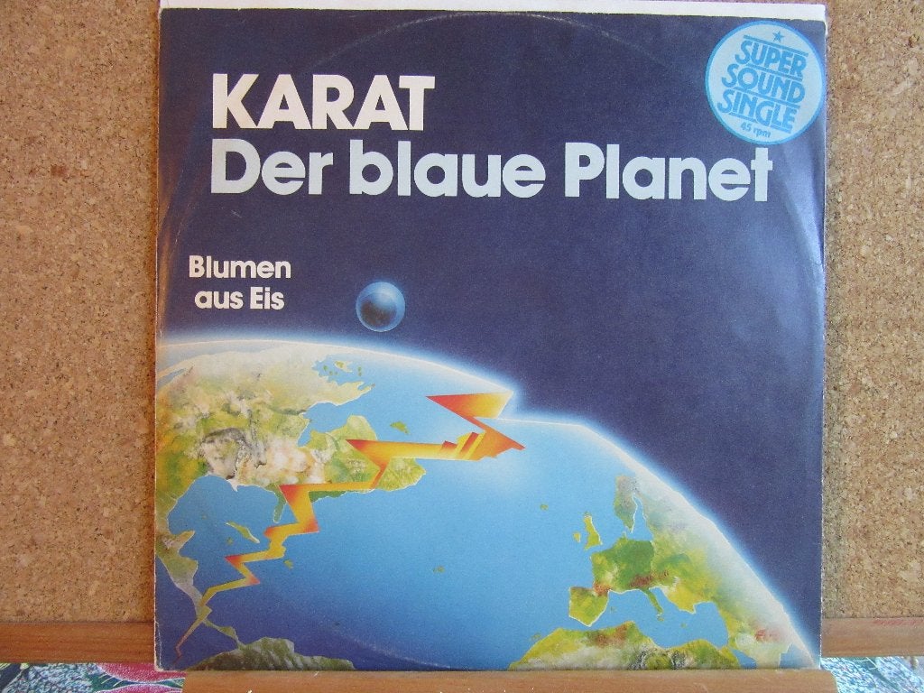 KARAT - Der blaue Planet / Blumen aus Eis, Cd's en Dvd's, Electronic Rock, Ophalen of Verzenden, Zo goed als nieuw, 12 inch