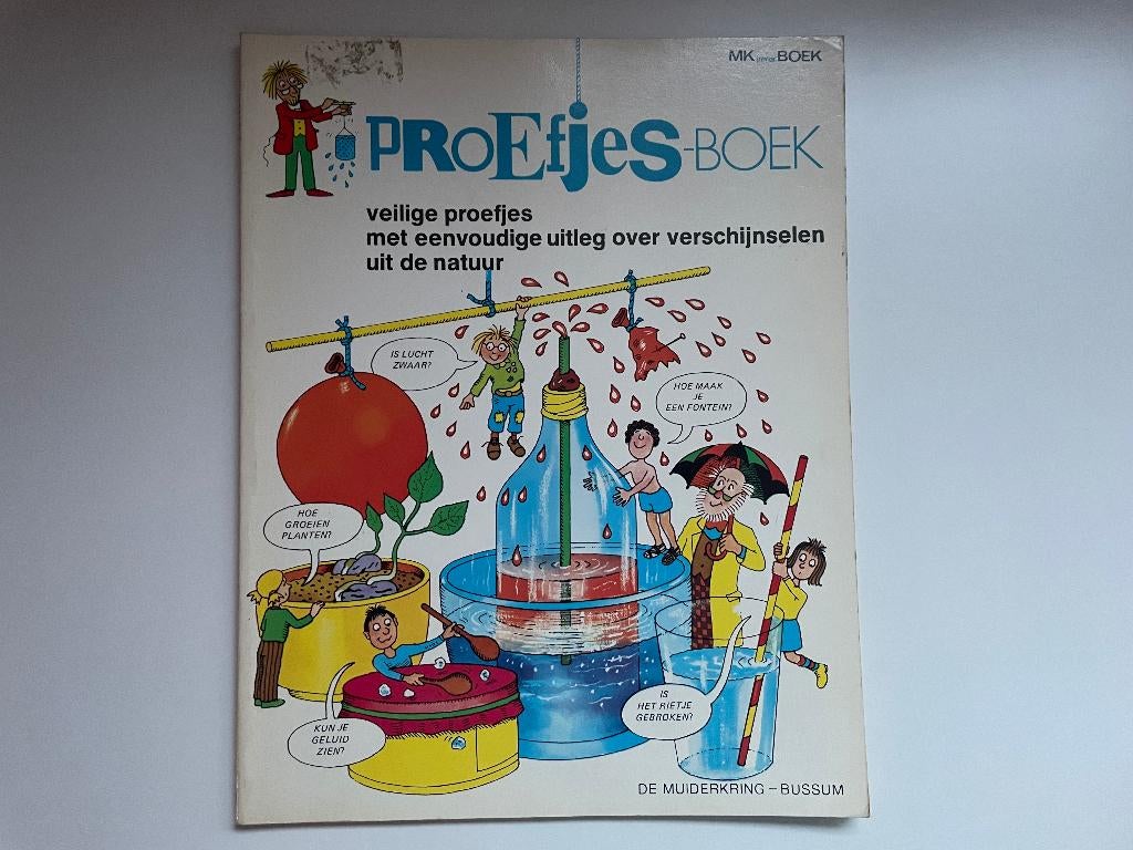 D190 MK Junior Boek Proefjes-Boek Muiderkring, Boeken, Techniek, Gelezen, Overige onderwerpen, Ophalen of Verzenden