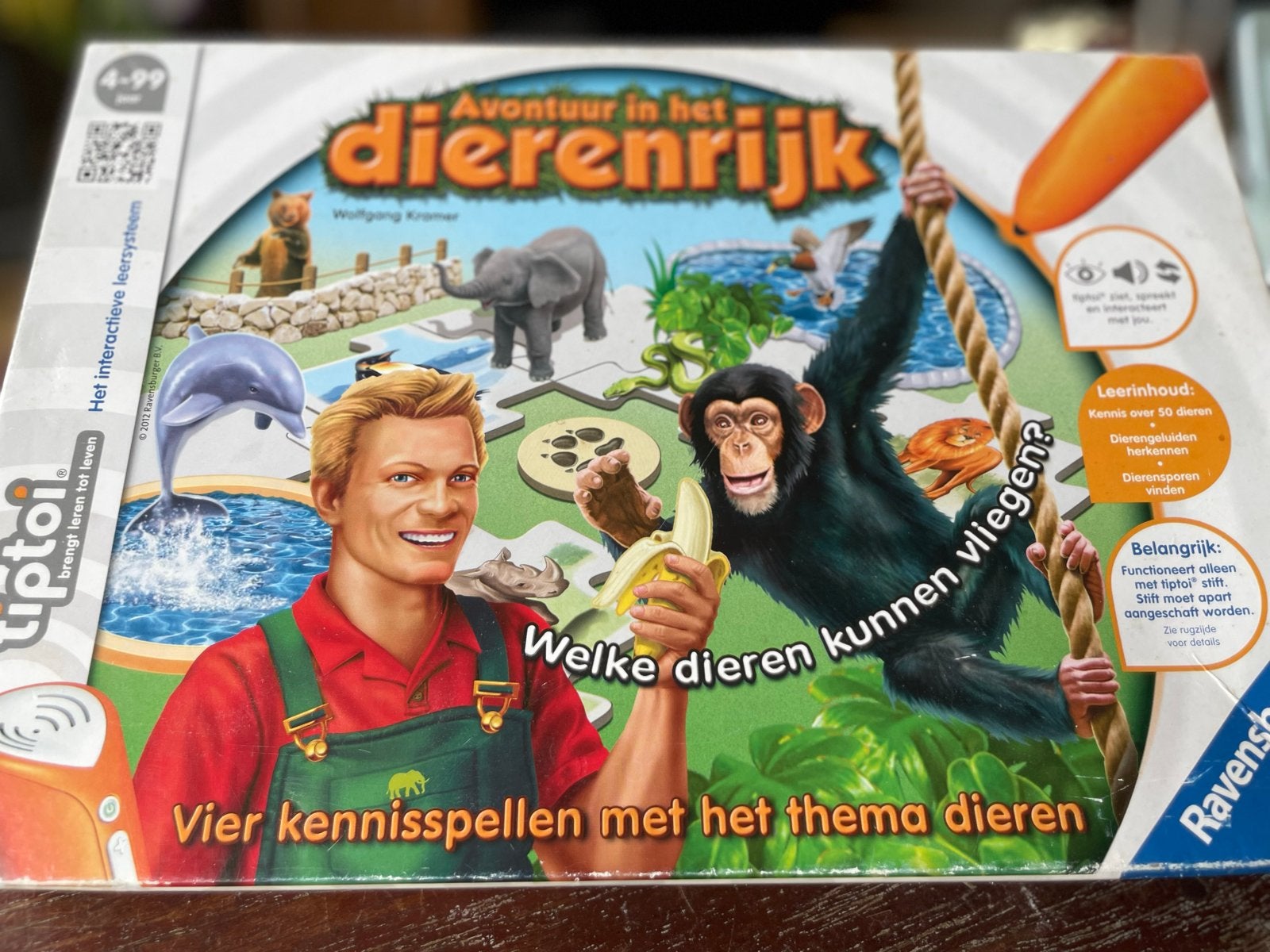Tiptoi Avontuur in het Dierenrijk Ravensburger compleet, Ophalen of Verzenden, Gebruikt, Ontdekken