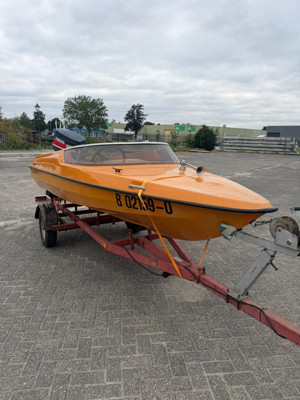 Boot speedboot yamaha 40pk, Ophalen, Zo goed als nieuw