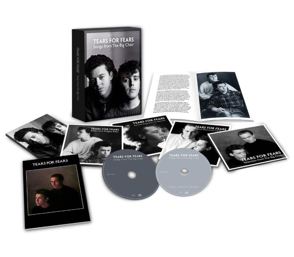 4Cd+2Dvd Box Tears For Fears Songs From The Big Chair 2020, Boxset, Pop, Speciale editie, Ophalen of Verzenden