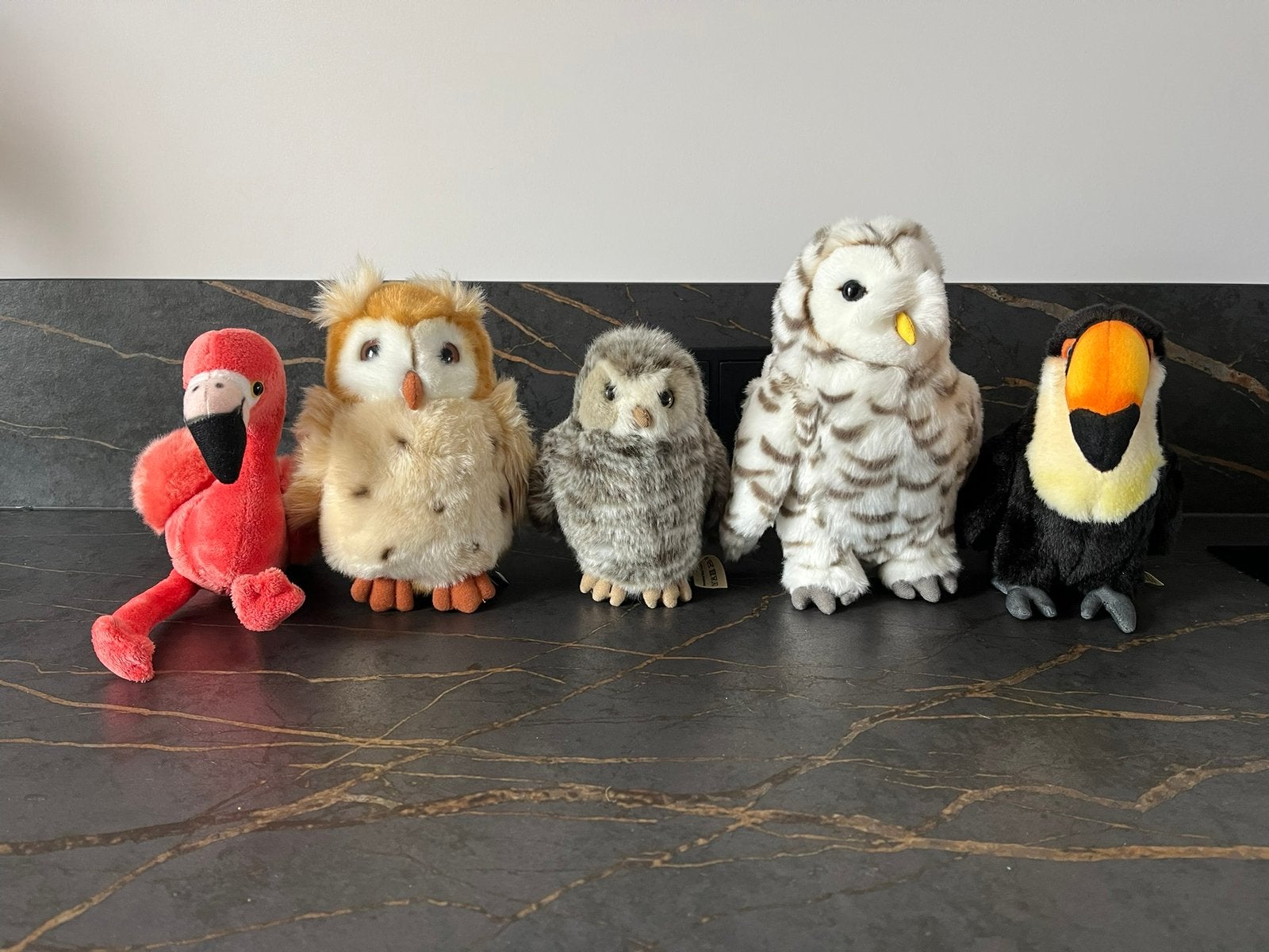 WWF/WNF vogels:, uilen en flamingo, Ophalen of Verzenden, Zo goed als nieuw, Overige typen