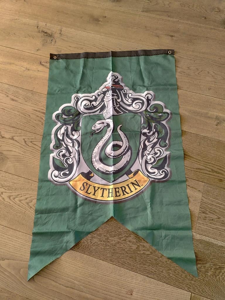 Harrie Potter Slytherin banner, Ophalen of Verzenden