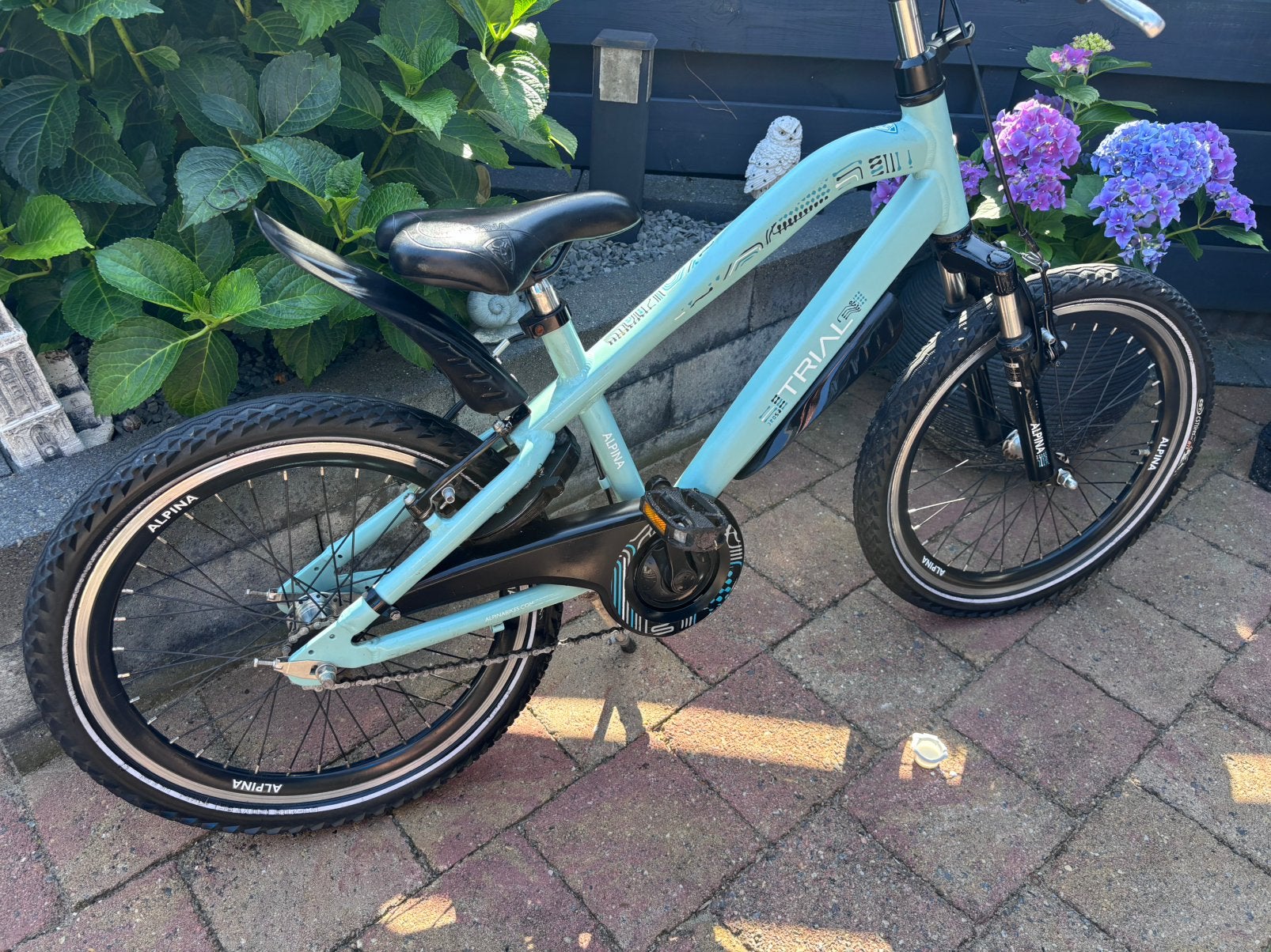 ZGAN Alpina Trial 20” kinderfiets, Fietsen en Brommers, Fietsen | Jongens, Ophalen of Verzenden, Zo goed als nieuw, 20 inch
