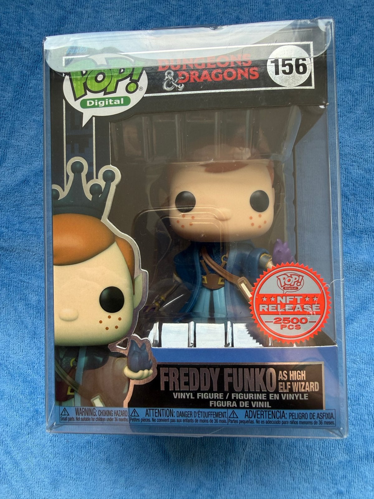 Funko Pop! Digital Freddy Funko as High Elf Wizard 156, Ophalen of Verzenden, Nieuw