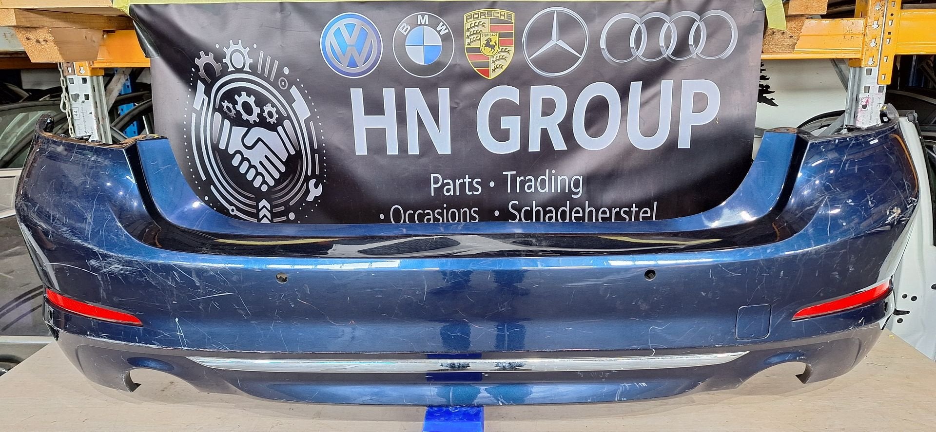 BMW 5 Serie G30 achterbumper 6XPDC, Gebruikt, -, -, Ophalen of Verzenden