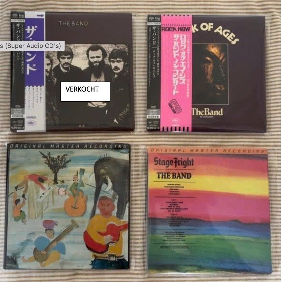 3x The Band SACD's (Super Audio CD's), Ophalen of Verzenden, Zo goed als nieuw, Poprock