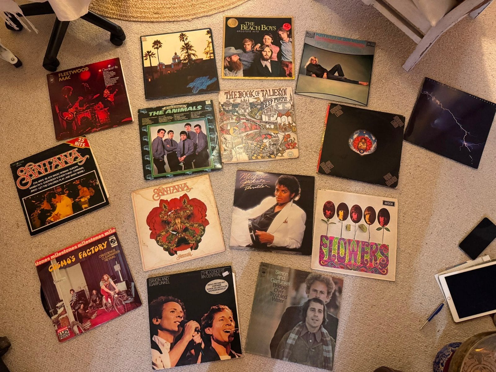 Mooie verzameling pop/rock platen, Ophalen of Verzenden, Gebruikt, 12 inch, Poprock