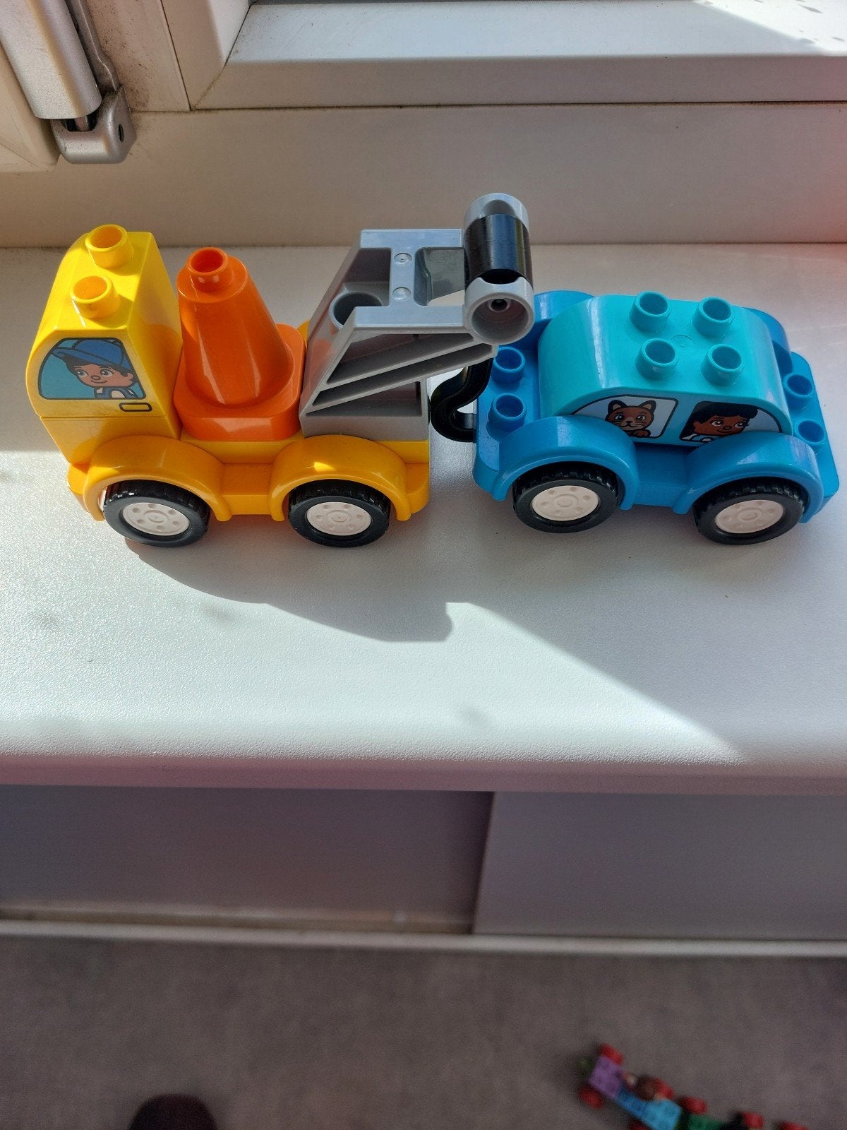 duplo takelwagen, Kinderen en Baby's, Speelgoed | Duplo en Lego, Ophalen of Verzenden, Zo goed als nieuw, Duplo
