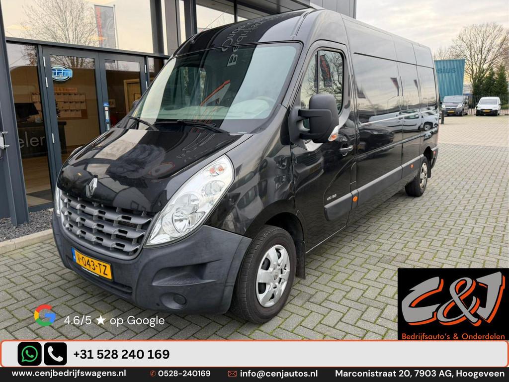 Renault Master T35 2.3 dCi L3H3 Eco versnellingsbak niet 100, Renault Nederland N.V., Overige carrosserieën, Renault, Zwart