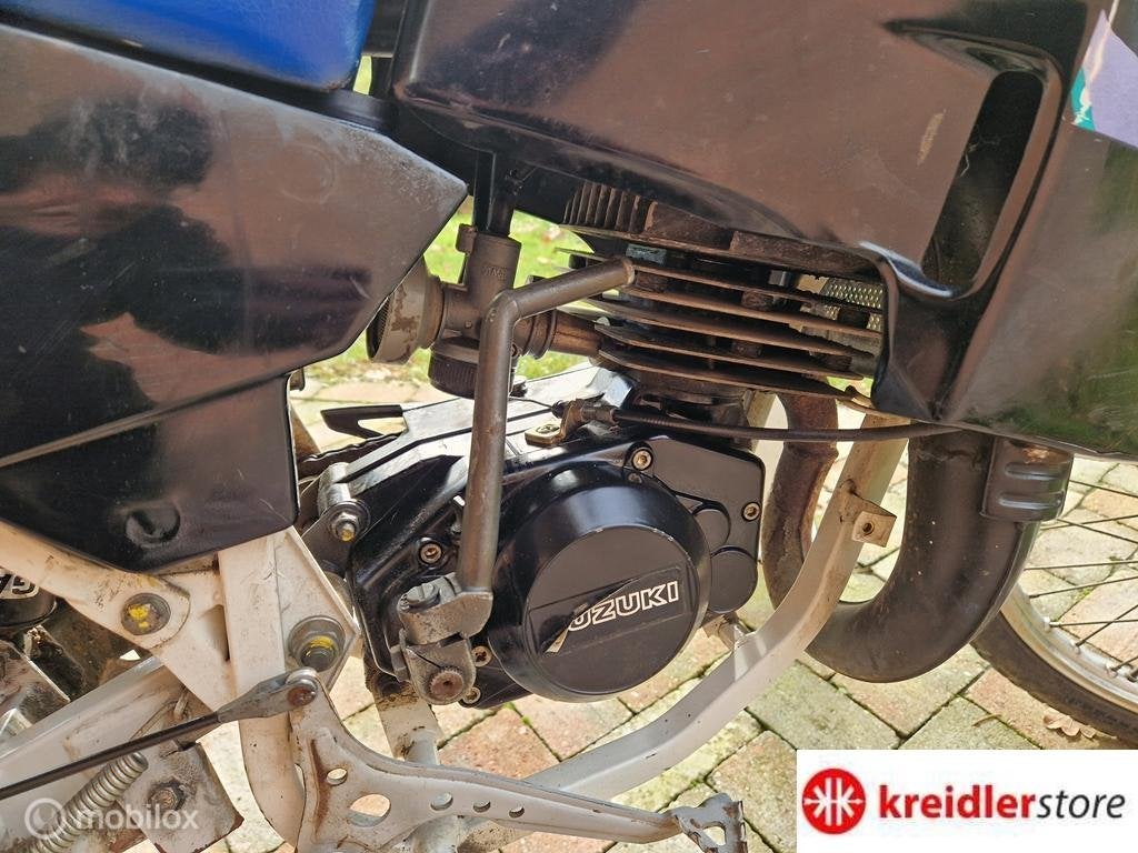 Suzuki DR50 Big zonder kenteken goed lopend bouwj. 1991, Fietsen en Brommers, Suzuki, Suzuki, Suzuki, Gebruikt