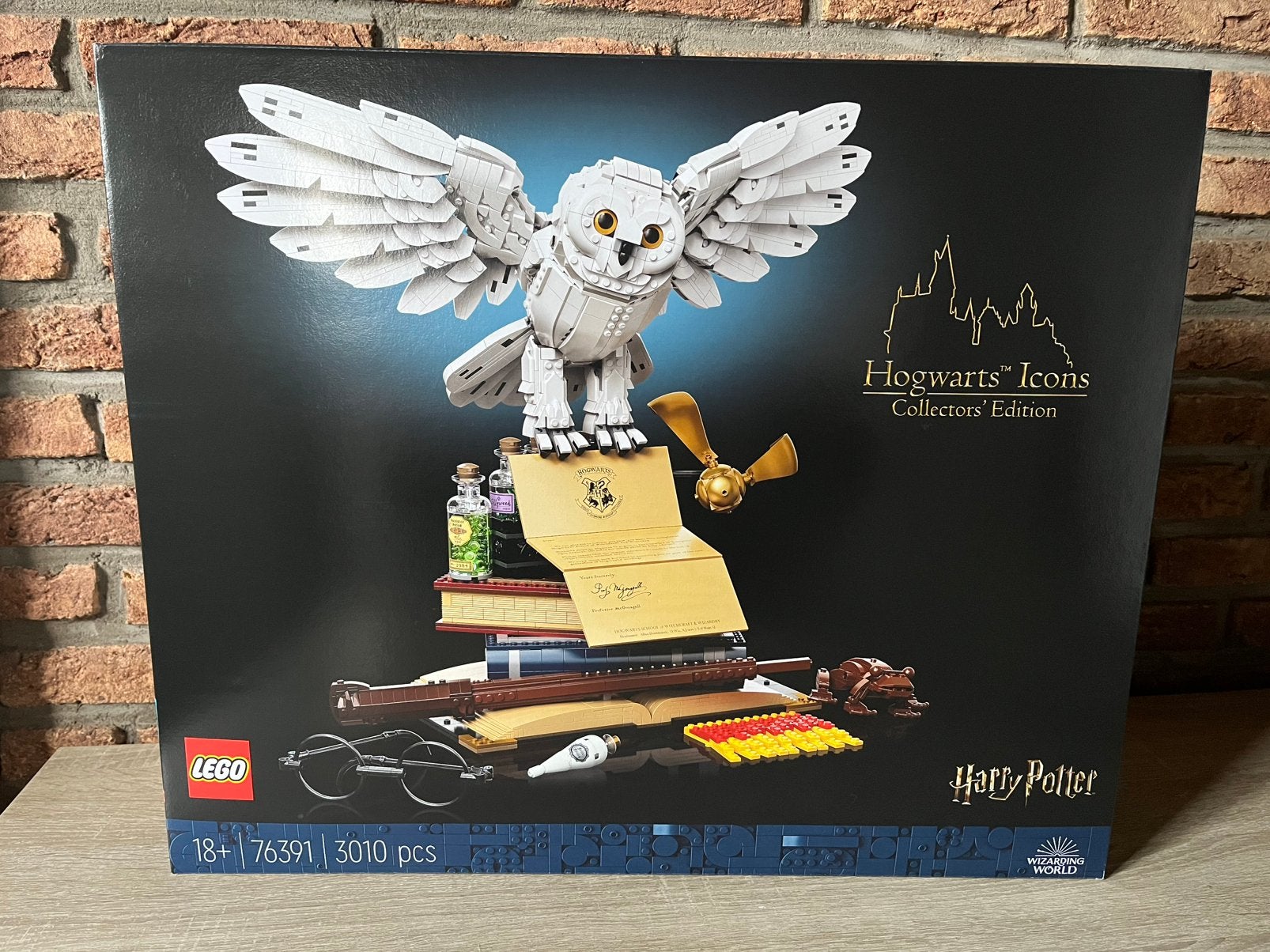 Lego 76391 Hogwarts Icons - Collectors Edition Harry Potter, Lego, Ophalen of Verzenden, Complete set, Ongeopend/sealed