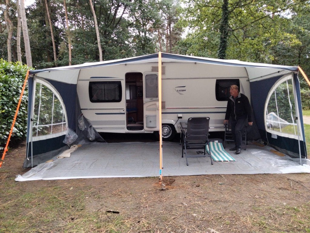 Fendt Saphir 495 sfb 2014, Caravans en Kamperen, Caravans, Omvormbare zithoek, Particulier, Fendt, 5 tot 6 meter