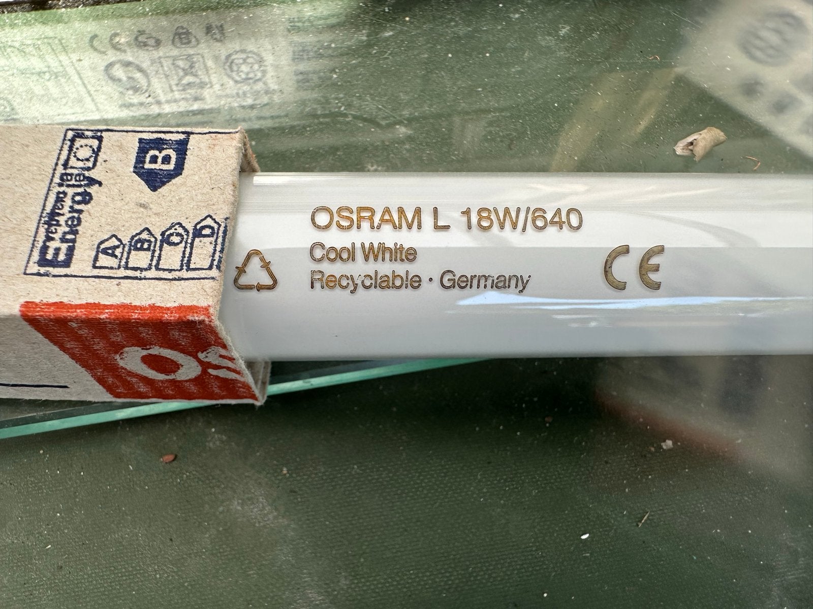 OSRAM L 18W/640 TL-lampen - Cool White, Ophalen, Wit, Osram, G13 (TL)
