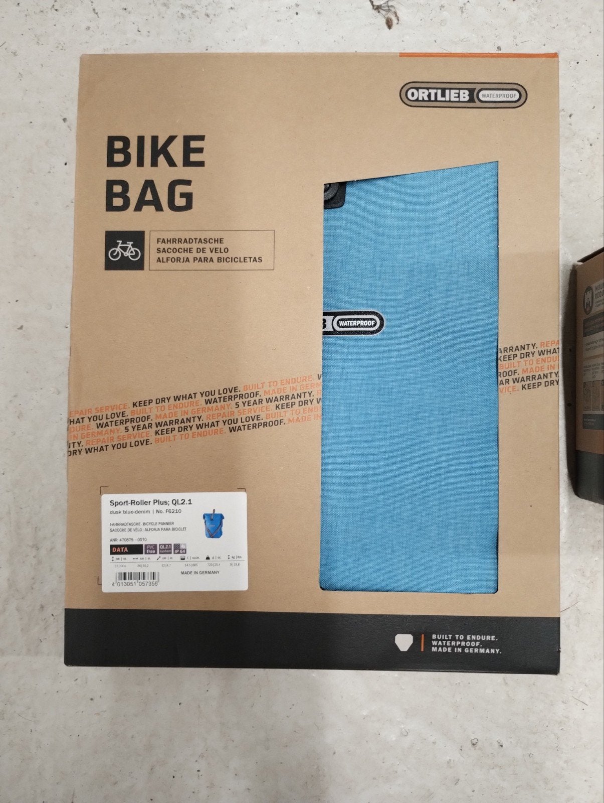 ***Nieuw*** Ortlieb bike bags blue, Ophalen of Verzenden, Nieuw
