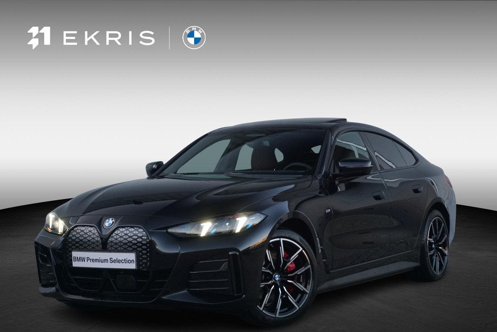 BMW i4 Gran Coupé eDrive40 M Sportpakket Pro 19'' / Individ, Auto's, BMW, 510 min, Zwart, Met garantie (alle), 2020 kg