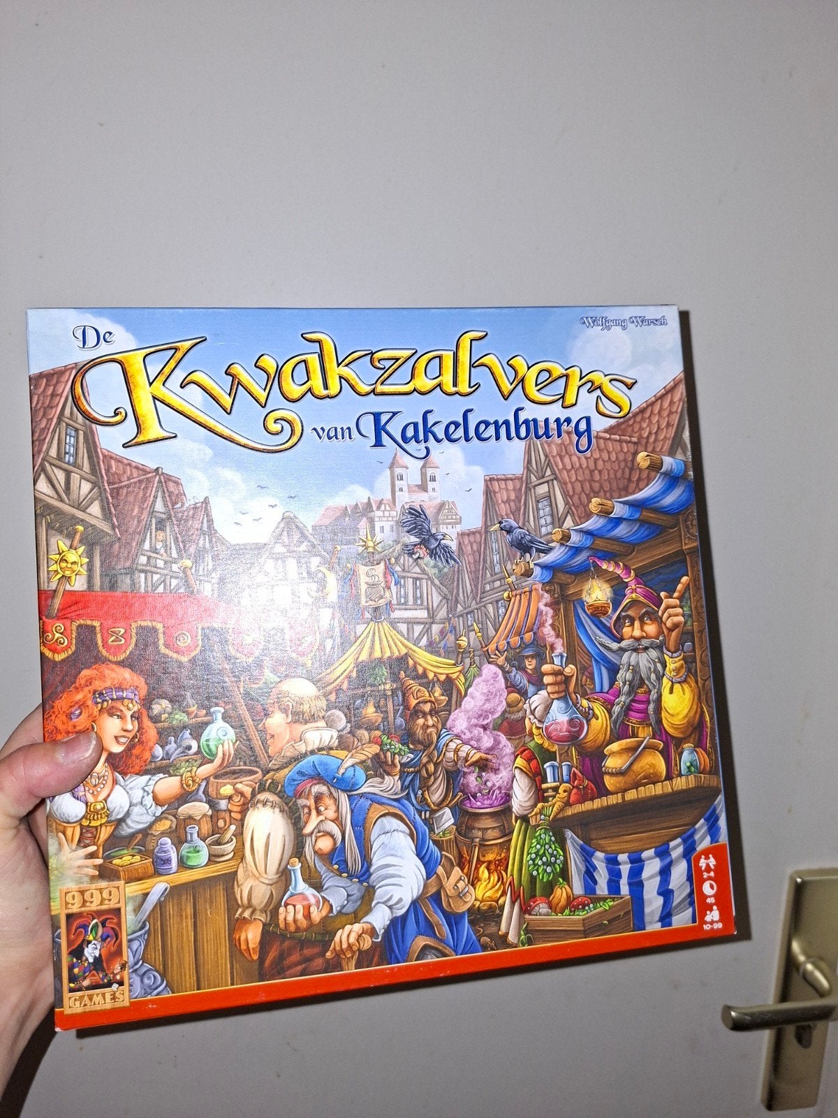 De Kwakzalvers van Kakelenburg bordspel, Drie of vier spelers, Ophalen of Verzenden, Zo goed als nieuw