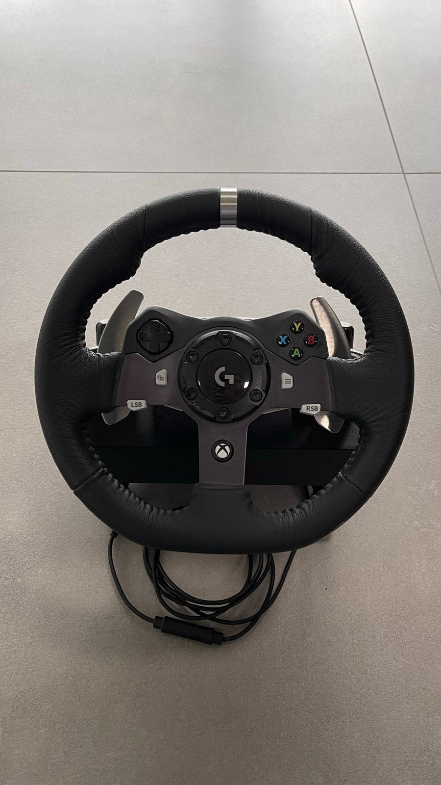 Logitech G920 Driving Force racestuur met shifter, Ophalen, Racestuur, Nieuw, PC
