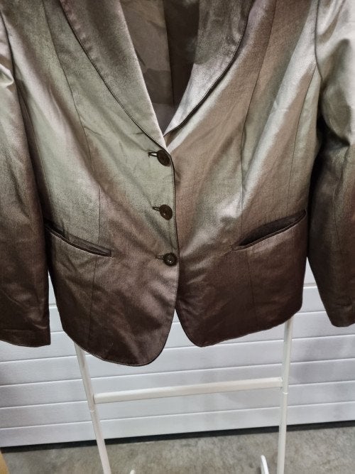 -	jasje dames bruin delmod maat xl, Ophalen of Verzenden, 'T Olde Gre-j, Info@toldegrej.nl, Endepoelstraat 20f Didam