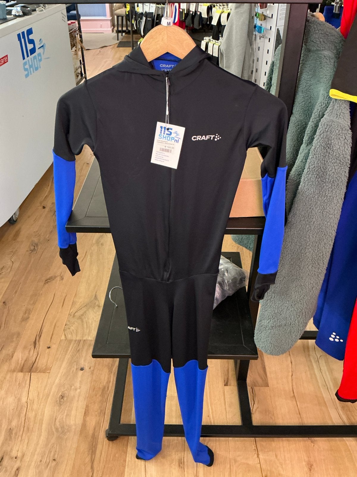 Craft schaatspak maat M - Zwart/Blauw 50% korting, Ophalen of Verzenden, Nieuw, Overige typen, Overige merken