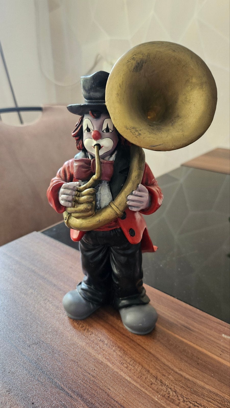 Gilde Clowns Comedy Collection Beeldje met Tuba, Ophalen of Verzenden